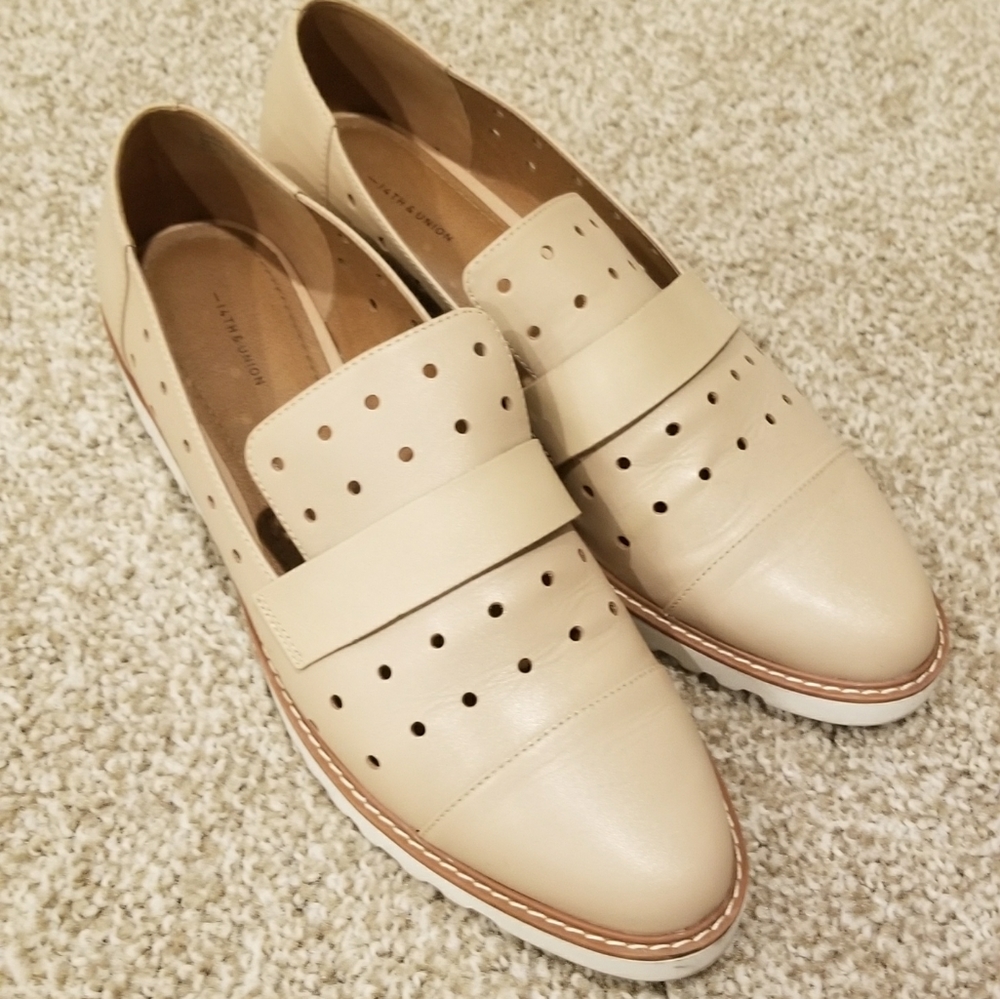 14th & Union lug sole loafers